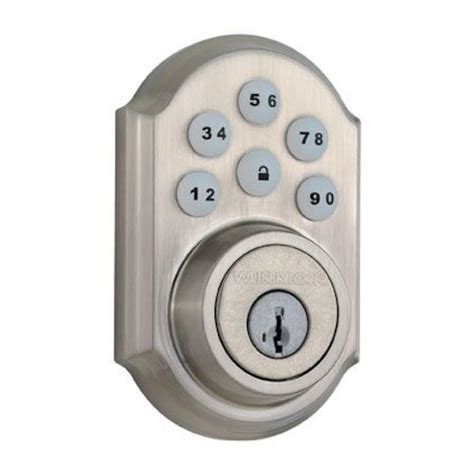 home depot keyless entry deadbolt|kwikset keyless entry door lock.